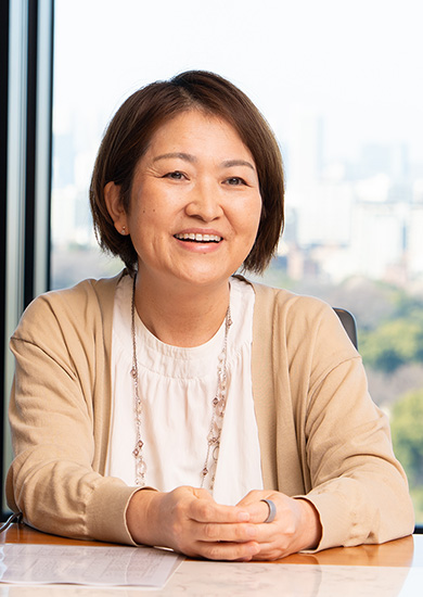 常務理事 上原京子さん
